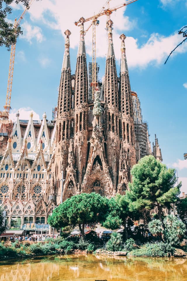 Sagrada Familia in Barcelona, Spain