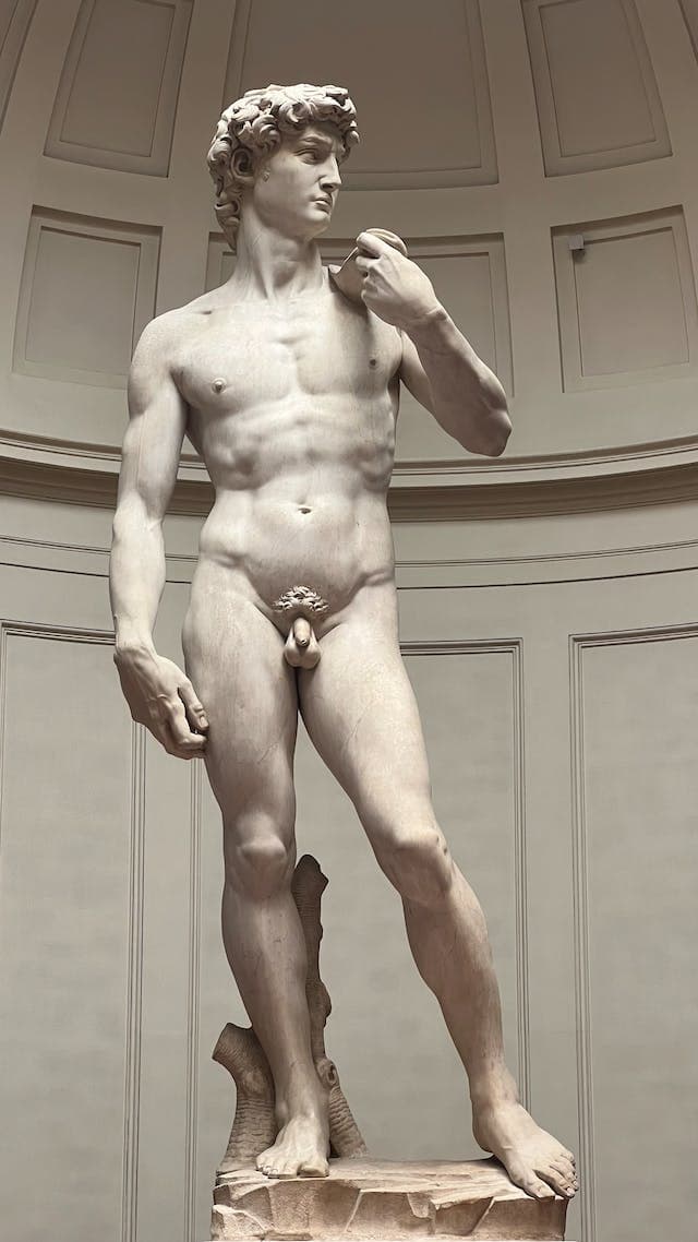 Michelangelo's statue of David